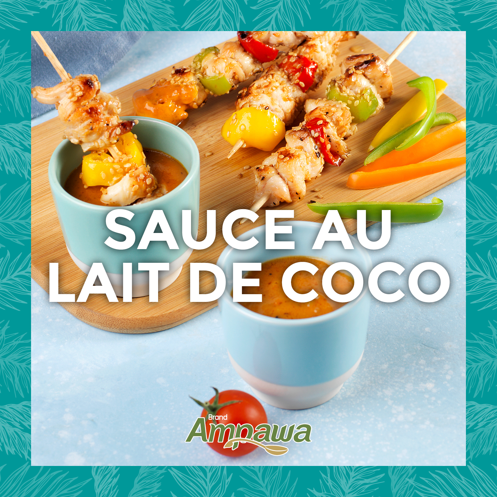 Sauce au lait de coco Ampawa Lait de coco Ampawa